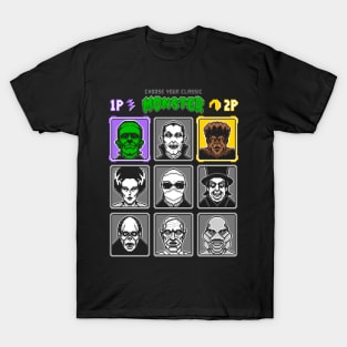 8 Bit Monsters T-Shirt